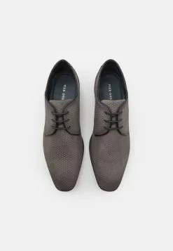 Pier One LEATHER - Schnürer - Dark Grey -Pier One Geschäft d23975841af045e1be7d4881d1e30800