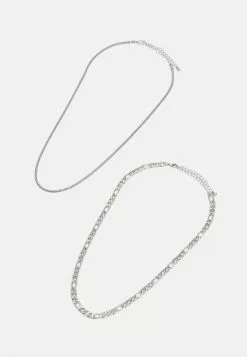 Pier One UNISEX 2 PACK - Halskette - Silver-coloured 9 Pier One UNISEX 2 PACK - Halskette - Silver-coloured -Pier One Geschäft dc536fad5c54433bbebbb500401f9c06 2