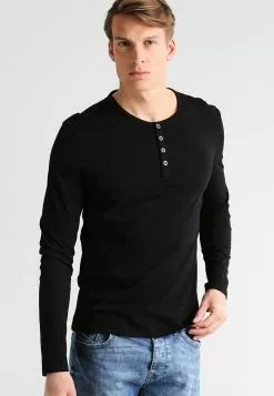 Pier One Langarmshirt - Black