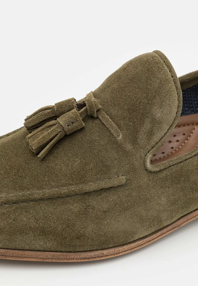 Pier One LEATHER - Slipper - Green 6 Pier One LEATHER - Slipper - Green – Bild 6