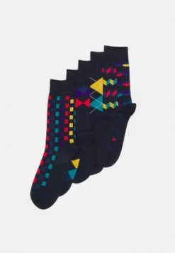 Pier One 5 PACK - Socken - Green/red -Pier One Geschäft e2951d8578934802a01135cff0613ebe