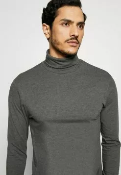 Pier One Langarmshirt - Dark Gray -Pier One Geschäft e42af118bc964ff58253df3c3e082585