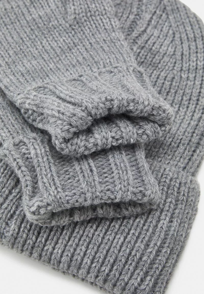 Pier One SET - Mütze - Grey 4 Pier One SET - Mütze - Grey – Bild 4