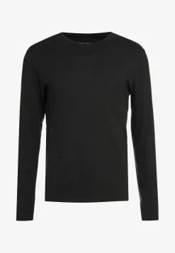 Pier One Langarmshirt - Black -Pier One Geschäft e51f15e19af24510b7cd585d552c8244