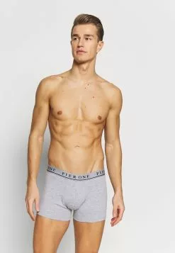 Pier One 5 PACK - Panties - Dark Blue/mottled Grey -Pier One Geschäft e7caeaa5acd24759bda5c052f66c01a6 1