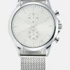 Pier One UNISEX - Chronograph - Silver-coloured