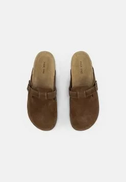 Pier One LEATHER UNISEX - Clogs - Brown -Pier One Geschäft e81ec10b1baa426098f203c956f22c98
