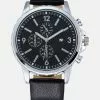 Pier One Uhr - Black/silver-coloured