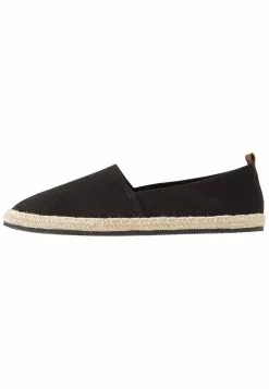 Pier One RENA ESPADRILLE UNISEX - Espadrille - Black