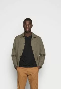 Pier One 5 PACK - T-Shirt Basic - White/blue/black