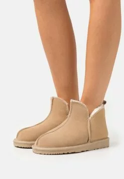 Pier One LEATHER - Hausschuh - Beige