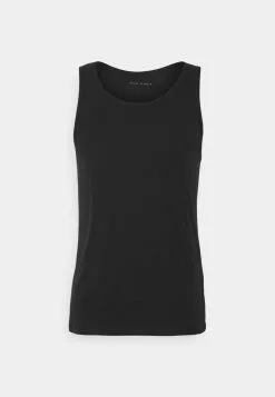 Pier One 3 PACK - Unterhemd/-shirt - Black/khaki/mottled Dark Grey -Pier One Geschäft ee1f783db7dc446bb8983a6cdb64cb6c